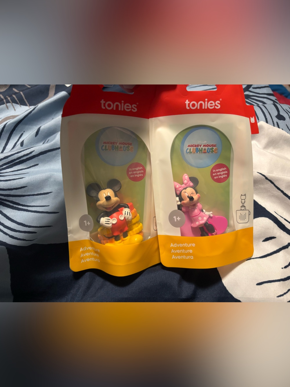 Tonies Mickey & Minnie Adventure Set – Pink and Yellow Character Figures